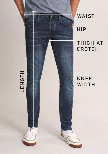 Almujab-Jeans-size-guide